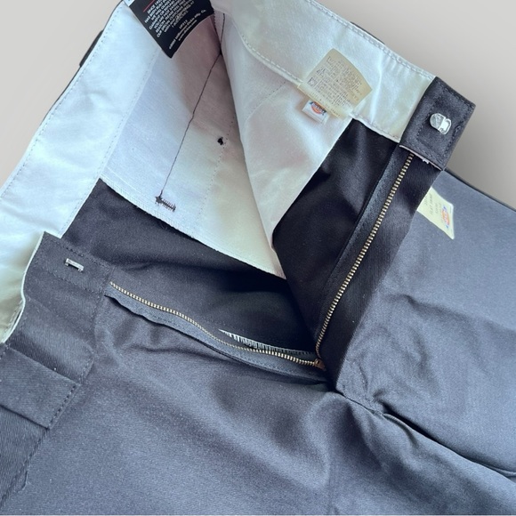 Dickies Black Work Pants Classic Fit 33”x34” - Picture 7 of 16